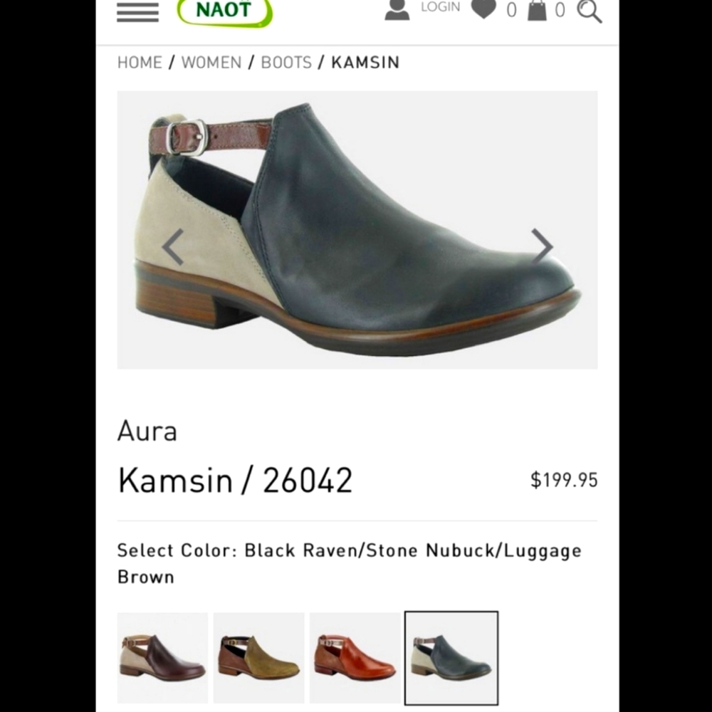 Naot Kamsin Luxury 5 ☆ Bootie